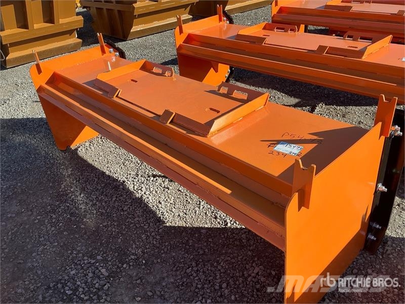  Kit Containers QT-SP-8-23-SB Skid Steer Snow Pushe Snow blades and plows