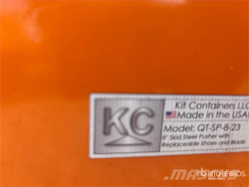 Kit Containers QT-SP-8-23-SB 43 in Skid Steer Snow Снігоочищувальні ножі та плуги