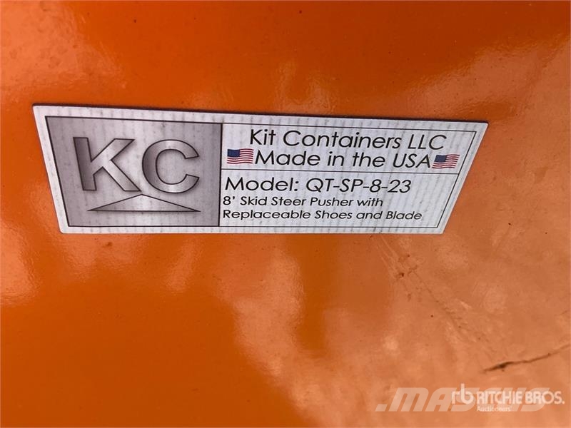 Kit Containers QT-SP-8-23-PB-SB Skid Steer Snow Pu Снігоочищувальні ножі та плуги
