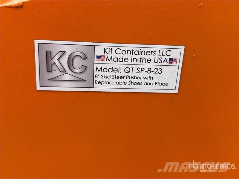 Kit Containers QT-SPE-8-23 96 in Skid Steer Snow P Chasse neige