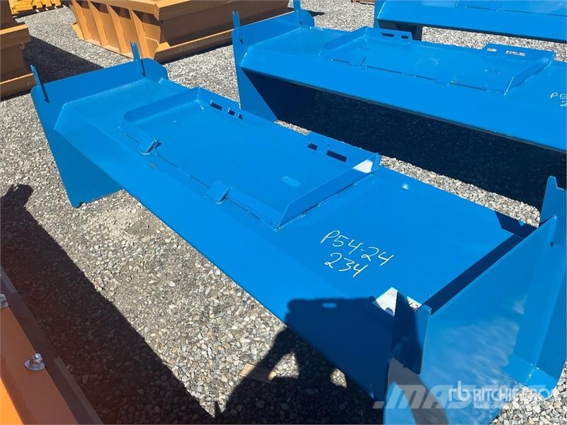 Kit Containers QT-SPE-8-23 Skid Steer Snow Pusher Снігоочищувальні ножі та плуги