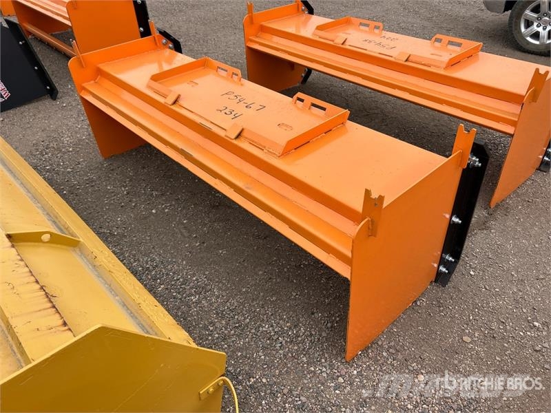 Kit Containers QT-SPE-8-23 96 in Skid Steer Snow P Chasse neige