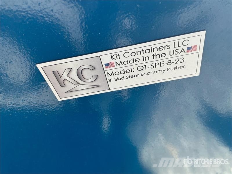  Kit Containers QT-SPE-8-23 98 in Skid Steer Snow P Снігоочищувальні ножі та плуги