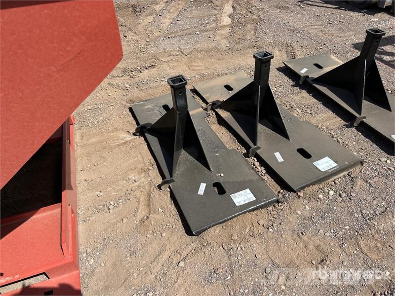 Kit Containers QT-TM 2 in Skid Steer Hitch Receive Gyors csatlakozók