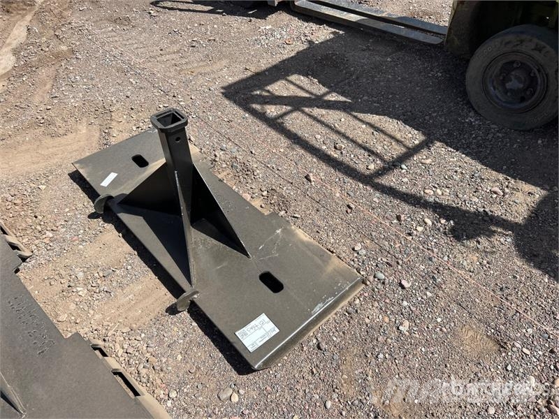 Kit Containers QT-TM 2 in Skid Steer Hitch Receive Gyors csatlakozók