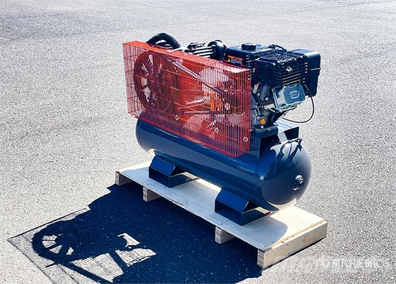 KJ AMAC40 14.5 cfm Skid-Mounted 40 gal Air Compressor Compressors