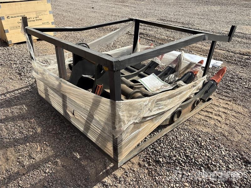 KJ AMK36 65 in Excavator Rake - Fits Cat 336 / 30 - 3 Vändare och luftare