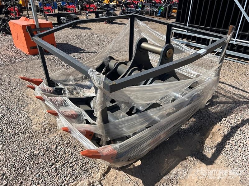 KJ AMK36 65 in Excavator Rake (Unused) Schudders