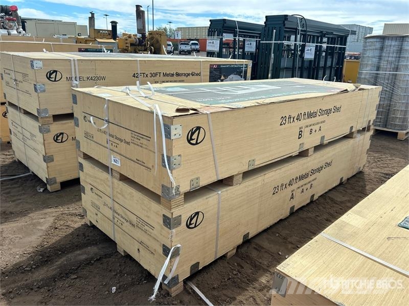 KJ K0020 23 ft x 40 ft Metal Garage Storage Building Konstrukcje stalowe