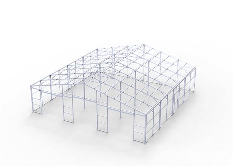KJ K0039 39 ft x 39 ft Metal Garage Storage Building Stalen constructies