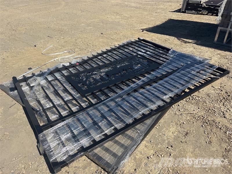 KJ K0720-1 18 ft x 6 ft 7 in Wrought Iron Bi-Parting Άλλα γεωργικά μηχανήματα