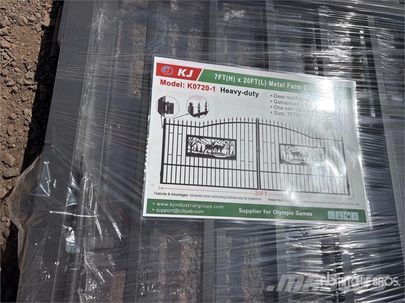 KJ K0720-1 20 ft x 7 ft Wrought Iron Bi-Parting Drive Ostale poljoprivredne mašine