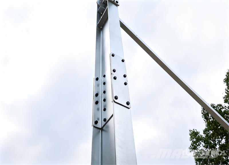 KJ K10050 50 ft x 100 ft High Strength Steel Frame On Hangar