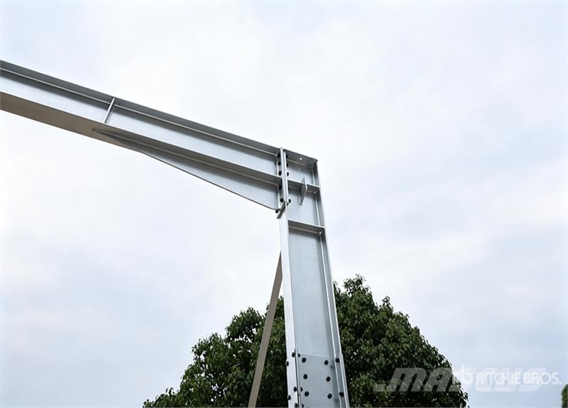 KJ K10050 50 ft x 100 ft High Strength Steel Frame On Hangar