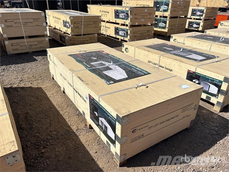 KJ K2223 22 ft x 23 ft Metal Garage Storage Building Čelični okviri za građevine