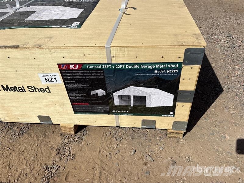 KJ K2223 22 ft x 23 ft Metal Garage Storage Building Čelični okviri za građevine