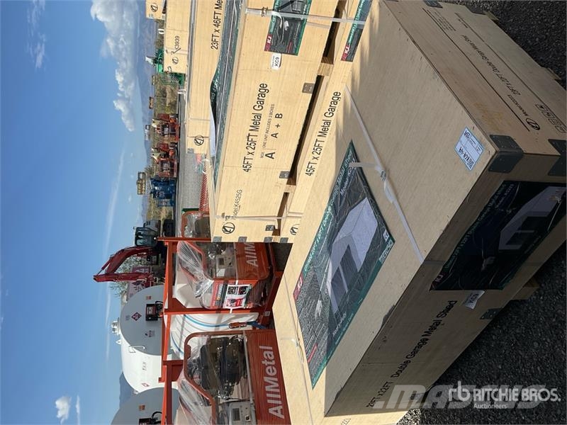 KJ K2223 23 ft x 22 ft Double Garage Metal Storage Bu 钢架建筑