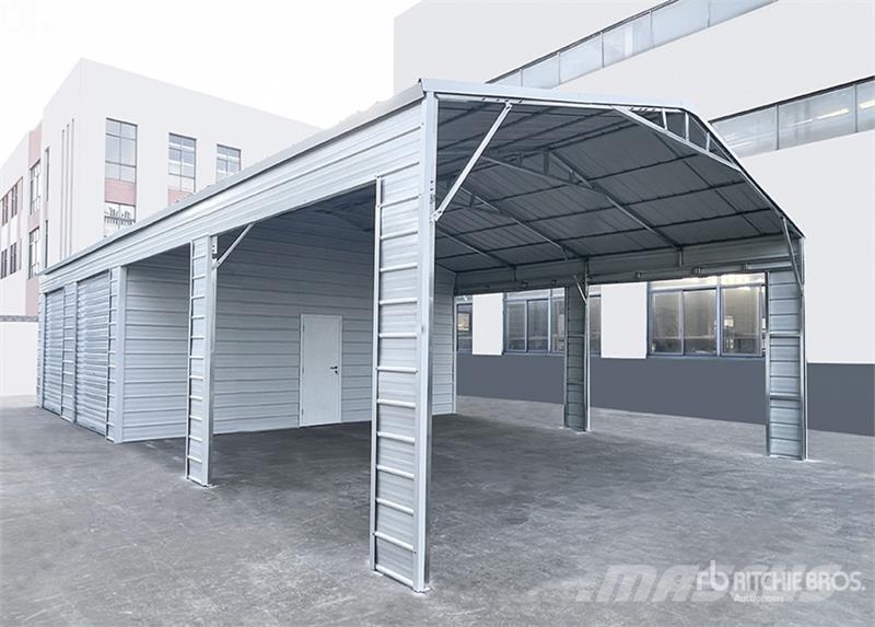 KJ K2346 Metal Garage Shed (Unused) Stalen constructies