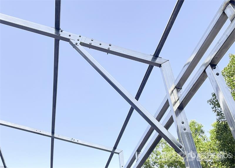 KJ K2346 Metal Garage Shed (Unused) Stalen constructies
