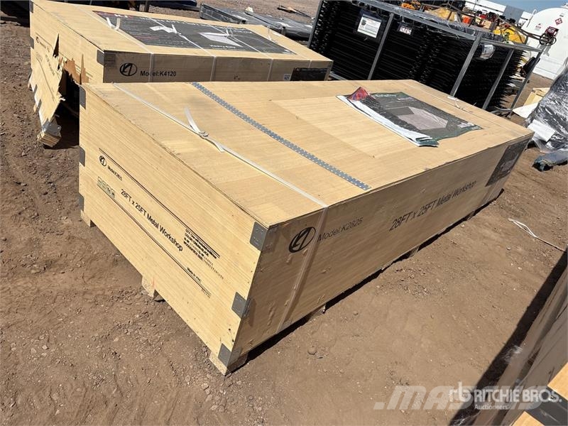 KJ K2825 28 ft x 25 ft Metal Workshop (Unused) Overige aanhangers