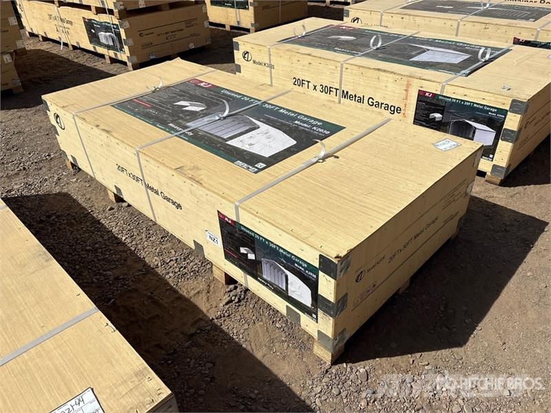 KJ K3020 20 ft x 30 ft Carport (Unused) Acélszerkezetes épületek