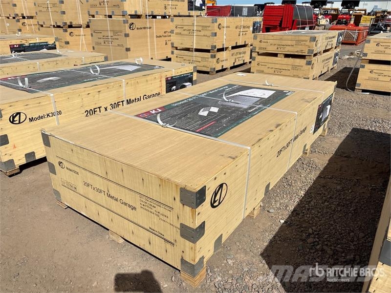 KJ K3020 20 ft x 30 ft Carport (Unused) Acélszerkezetes épületek