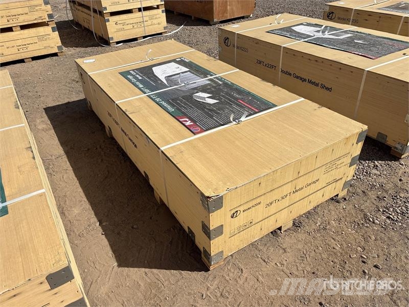 KJ K3020 20 ft x 30 ft Carport (Unused) Acélszerkezetes épületek