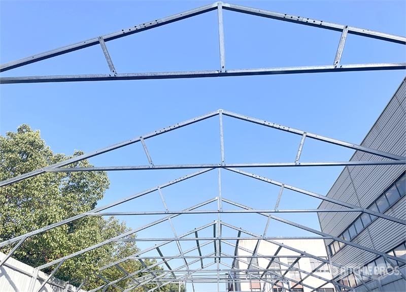 KJ K3151 31 ft x 51 ft Heavy Duty Metal Garage Storag Stalen constructies
