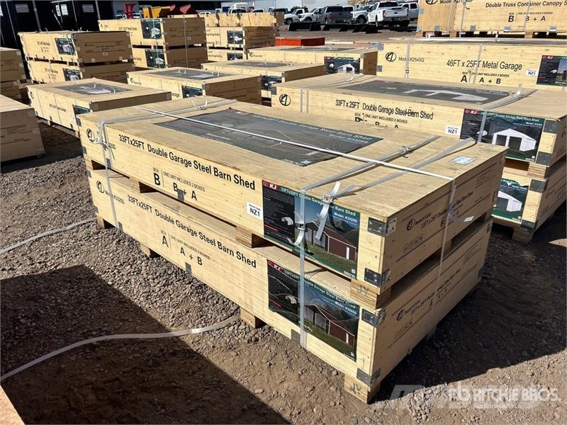 KJ K3325G 33 ft x 25 ft Metal Garage Storage Building Čelični okviri za građevine
