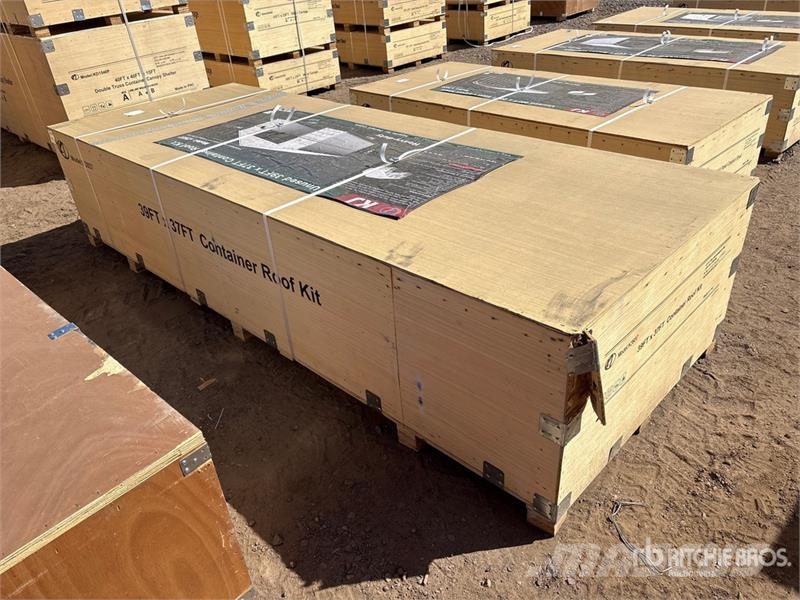 KJ K3937 37 ft x 39 ft Container Shelter (Unused) Construcción - Otros
