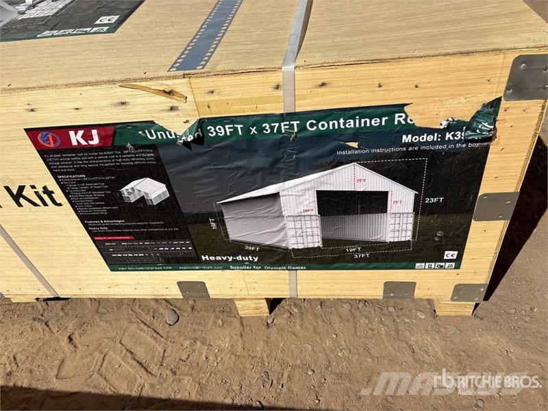 KJ K3937 37 ft x 39 ft Container Shelter (Unused) Construcción - Otros