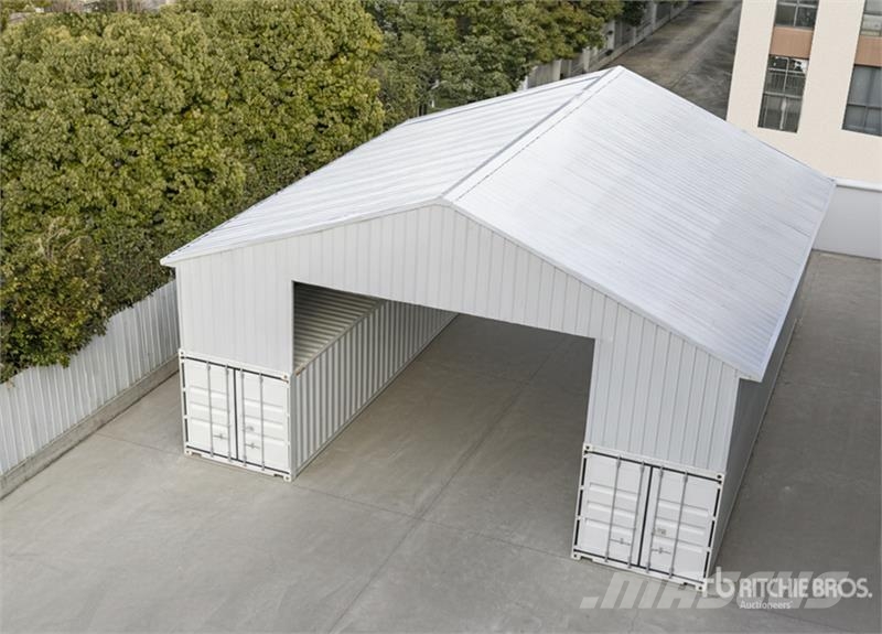 KJ K3937 37 ft x 39 ft Container Shelter (Unused) Sonstige Baumaschinen