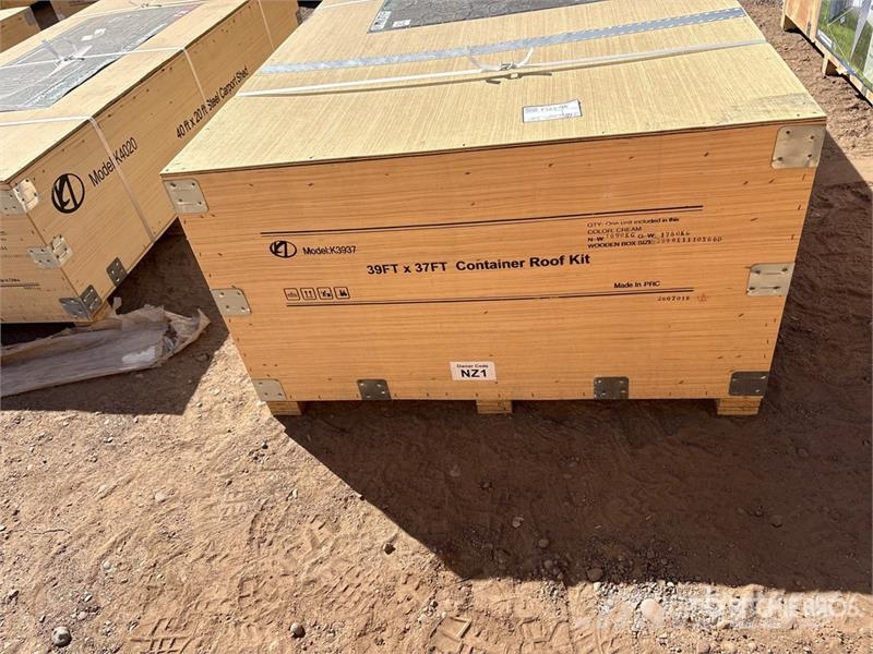 KJ K3937 37 ft x 39 ft Container Shelter (Unused) Construcción - Otros