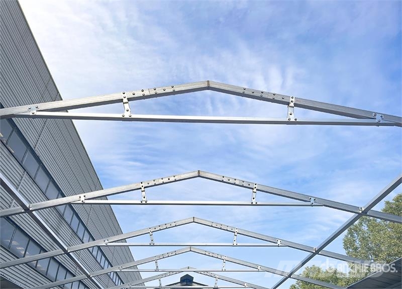 KJ K3939 Double Garage Metal Shed (Unused) Stålrammer
