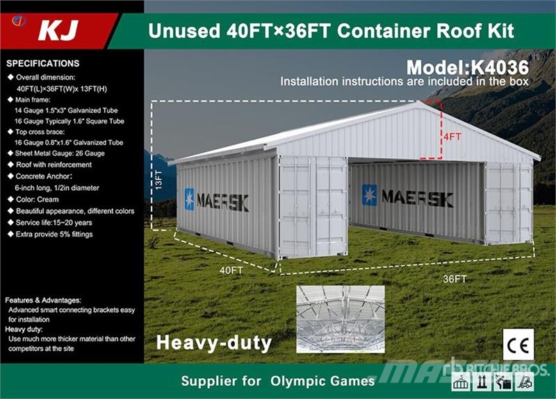 KJ K4036 Container Shelter (Unused) Construction - Others