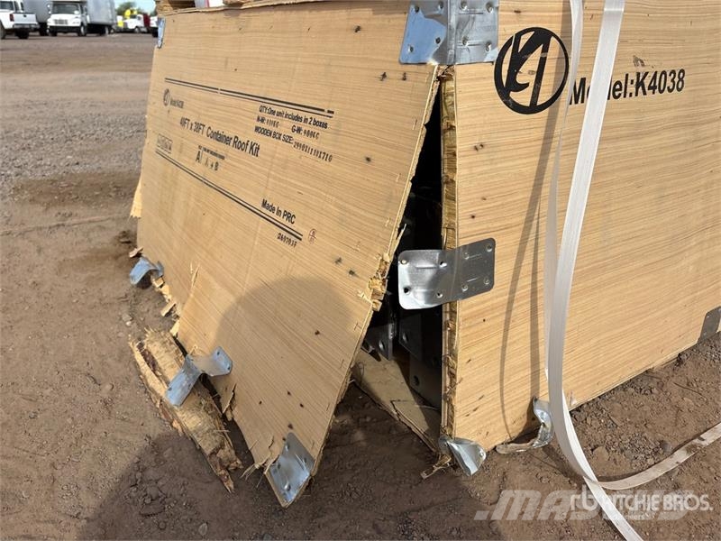 KJ K4038 38 ft x 40 ft Container Shelter (Unused) Sonstige Baumaschinen