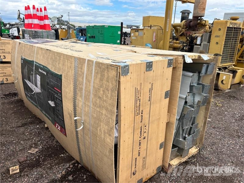 KJ K4038 38 ft x 40 ft Container Shelter (Unused) Construção - Outros