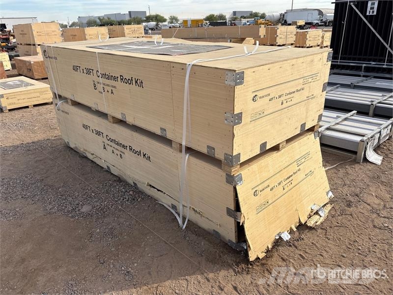 KJ K4038 38 ft x 40 ft Container Shelter (Unused) Sonstige Baumaschinen