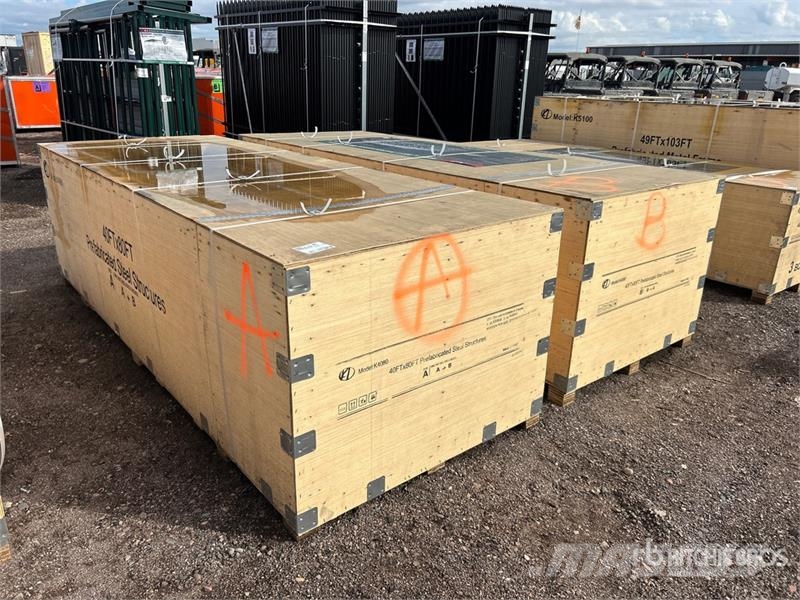 KJ K4080 80 ft x 40 ft Prefabricated Metal Frame (Unu Andere Anhänger