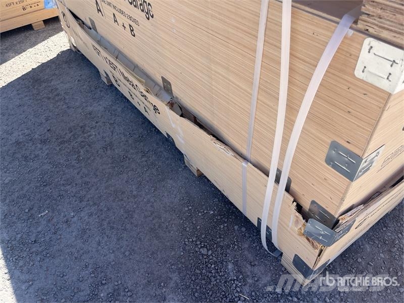 KJ K4525G Double Garage Metal Shed (Unused) المباني الإطار الصلب