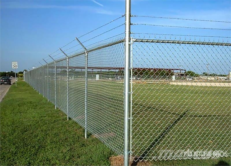 KJ K500 500 ft x 7 ft Galvanized Chain Link Site Fenc Drugi deli