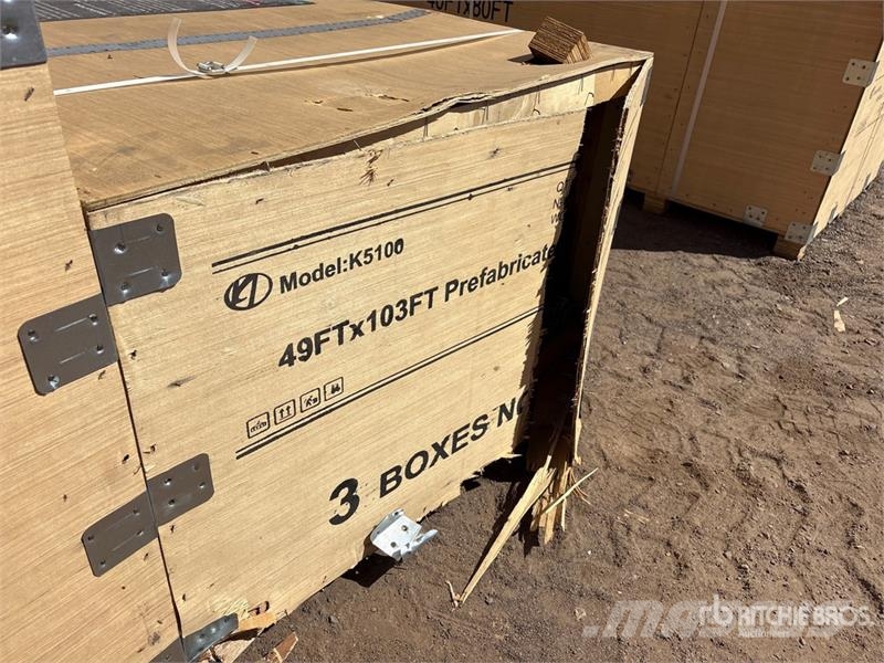 KJ K5100 49 ft x 103 ft Prefabricated Metal Frame Sto Čelični okviri za građevine