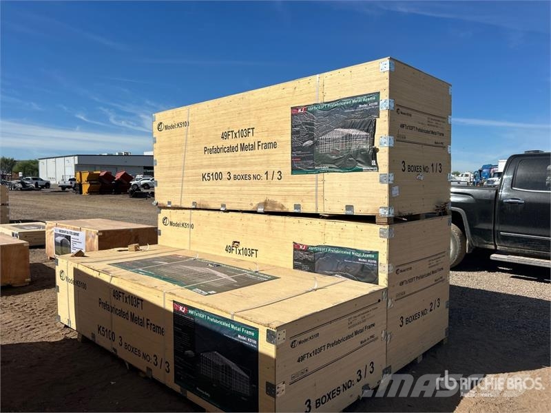 KJ K5100 49 ft x 103 ft Prefabricated Metal Frame Sto Čelični okviri za građevine