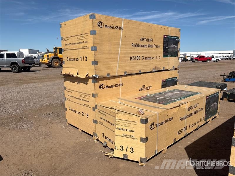 KJ K5100 49 ft x 103 ft Prefabricated Metal Frame Sto Čelični okviri za građevine
