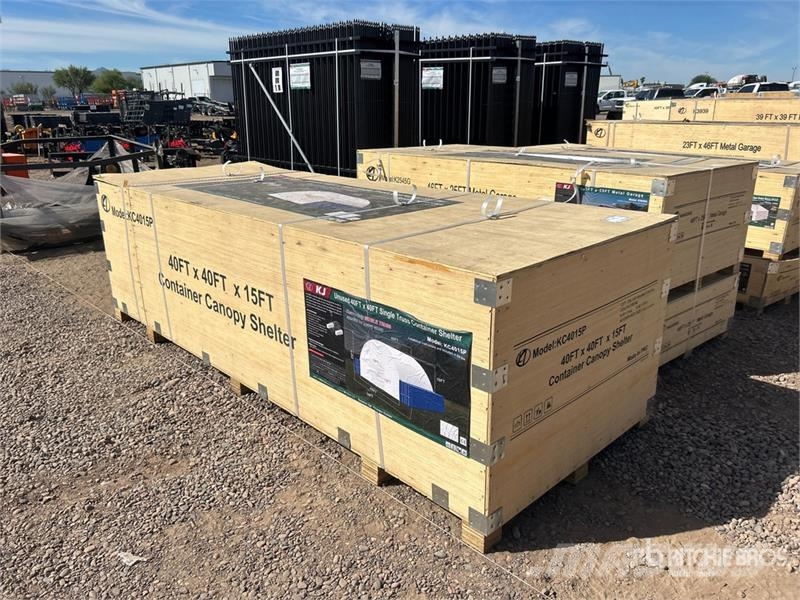 KJ KC4015P 40 ft x 40 ft Single Truss Container Shelt Ostalo za građevinarstvo