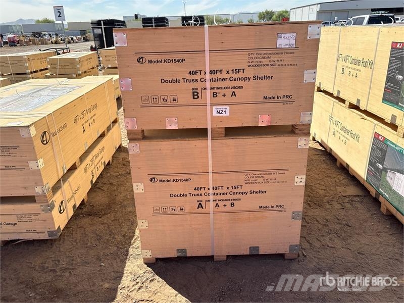 KJ KD1540P 40 ft x 40 ft Double Truss Container Shelt Gradbeništvo - drugo