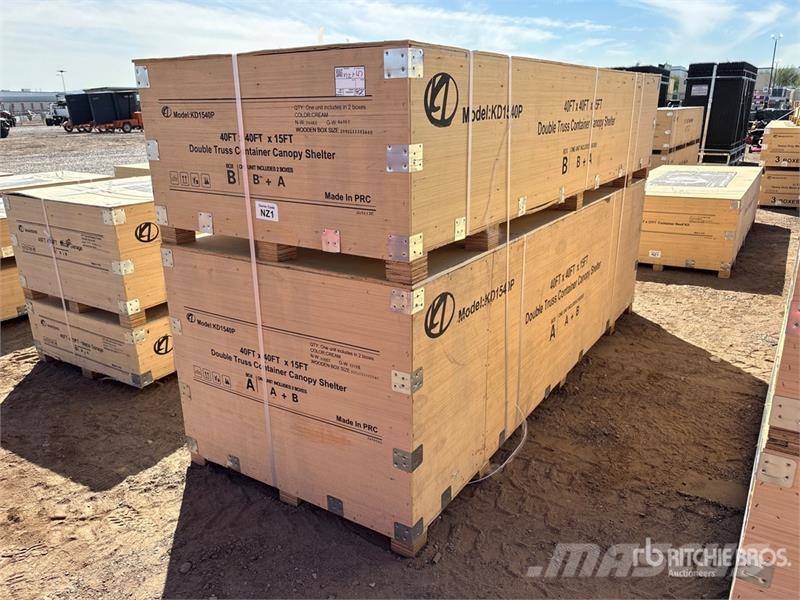 KJ KD1540P 40 ft x 40 ft Double Truss Container Shelt Gradbeništvo - drugo
