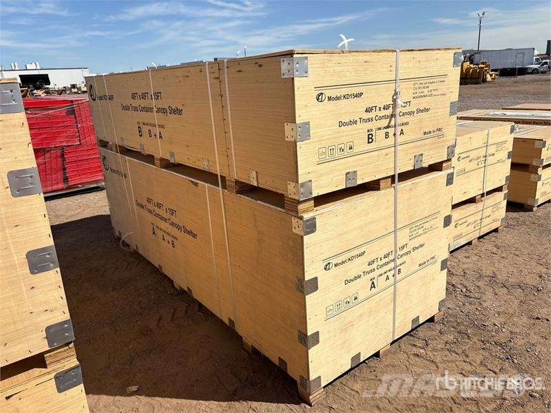KJ KD1540P 40 ft x 40 ft Double Truss Container Shelt Gradbeništvo - drugo