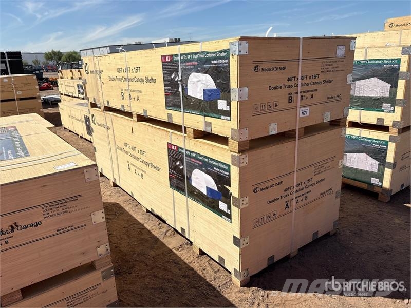 KJ KD1540P 40 ft x 40 ft Double Truss Container Shelt Gradbeništvo - drugo