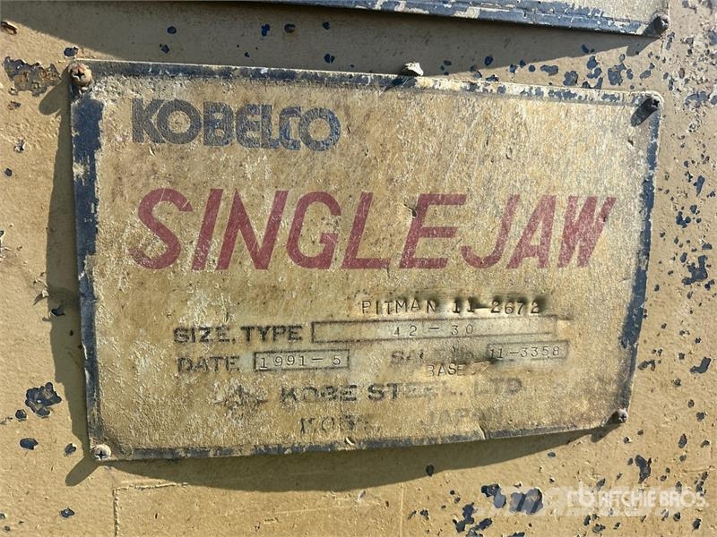 Kobelco 42-30 Jaw Crusher Trituradores